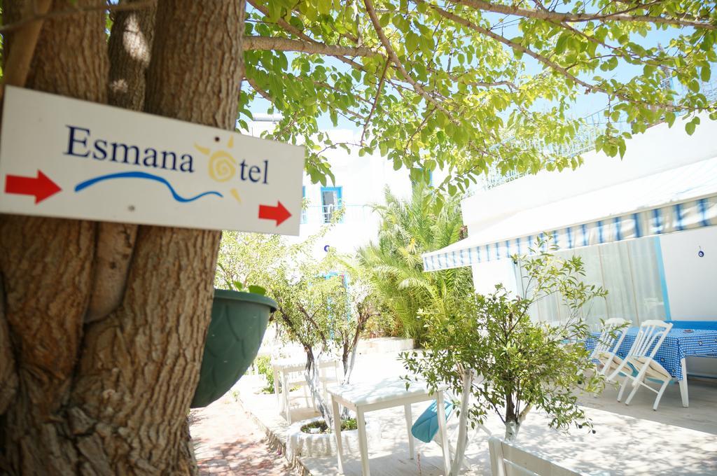 Esmana Hotel Bitez Bagian luar foto
